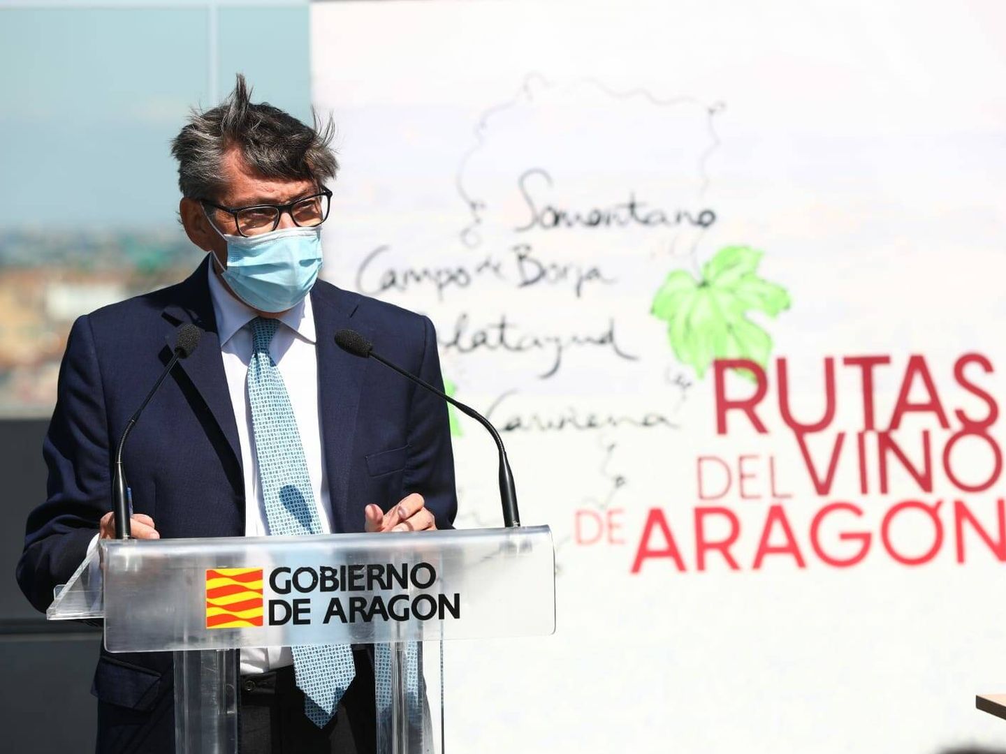 Arturo Aliaga, vicepresidente de Aragón y líder del PAR. (Gobierno de Aragón)