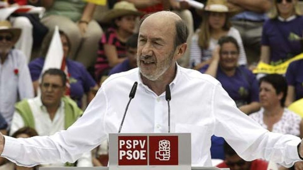 Rubalcaba avisa de que no pactará una reforma de pensiones sin los sindicatos