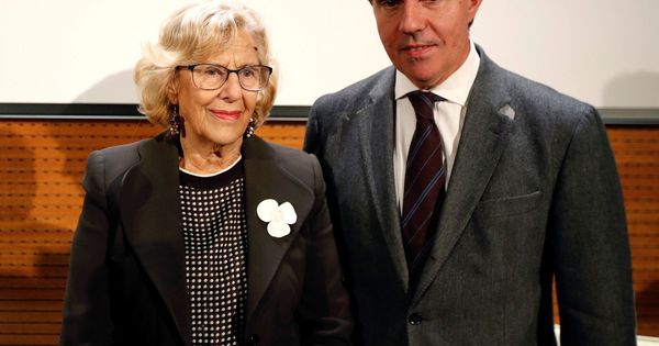 Foto: La alcaldesa Manuela Carmena y el presidente regional, Ángel Garrido