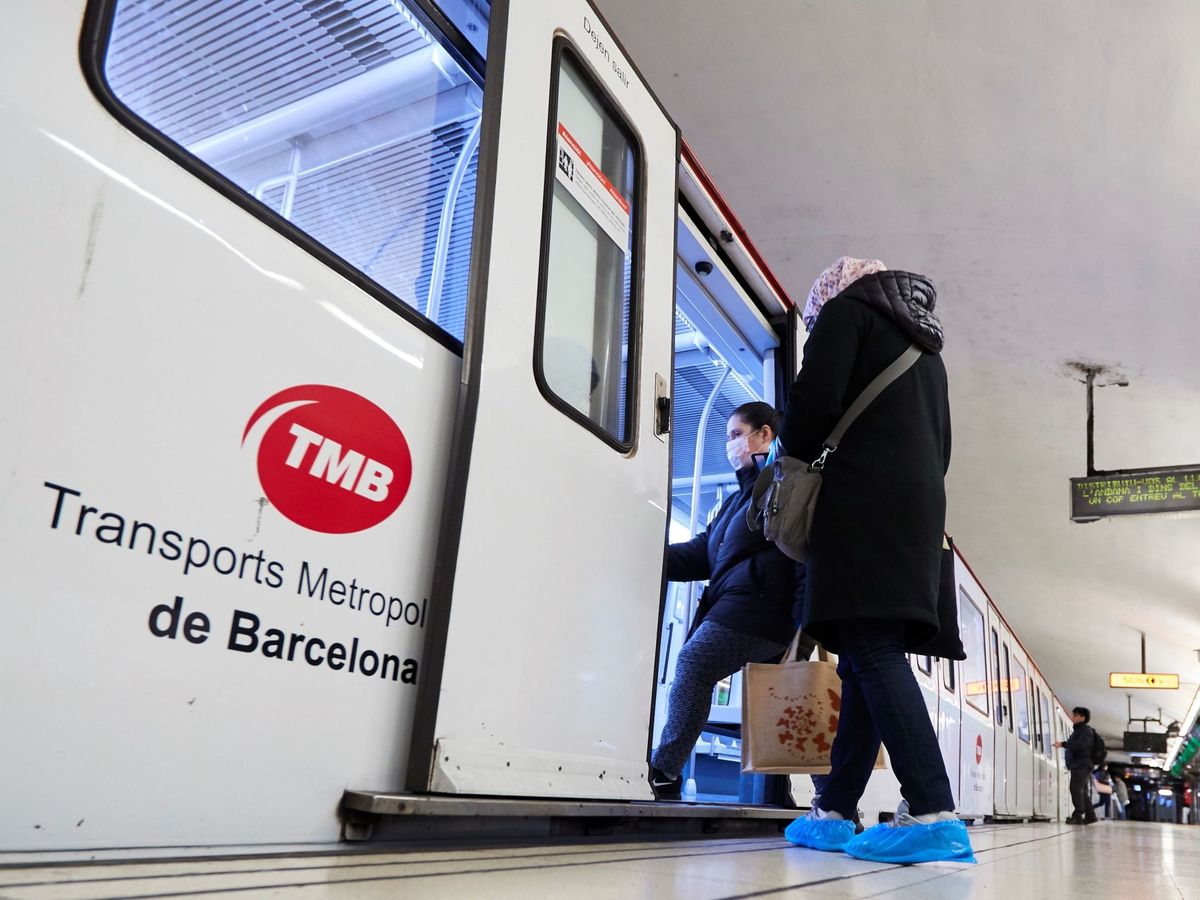 Foto: Metro de Barcelona. (EFE/Alejandro García)
