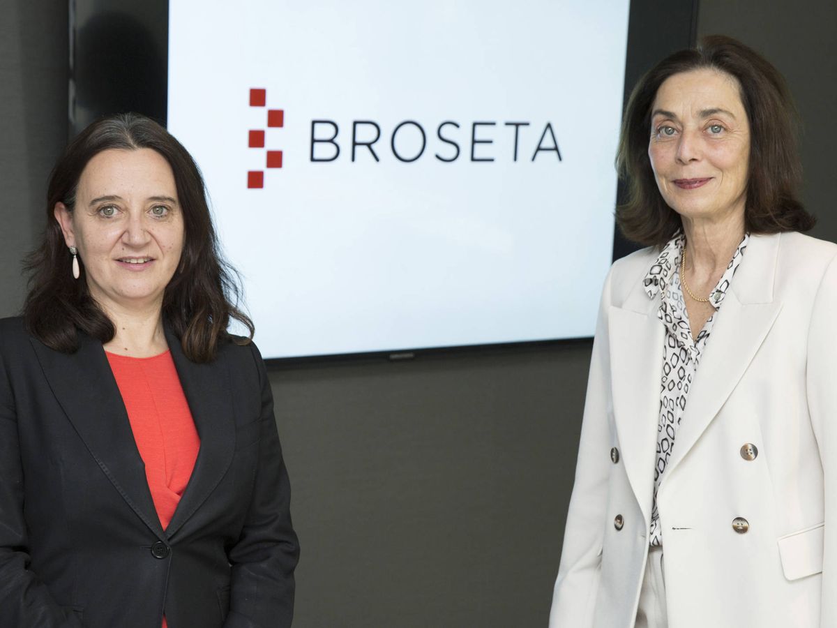 Foto: Rosa Vidal, socia directora de Broseta, y Marta Alamán, nueva socia del bufete.