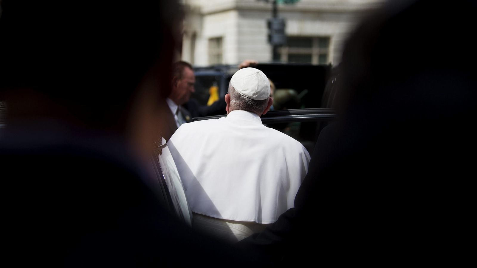 Foto: El papa Francisco, a su llegada a la archidiócesis de Washington, el pasado 24 de septiembre. (EFE)