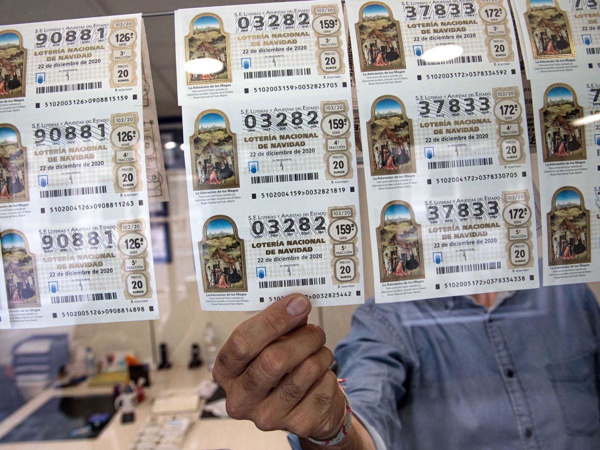 Foto: Administración de lotería. (EFE/Biel Aliño)