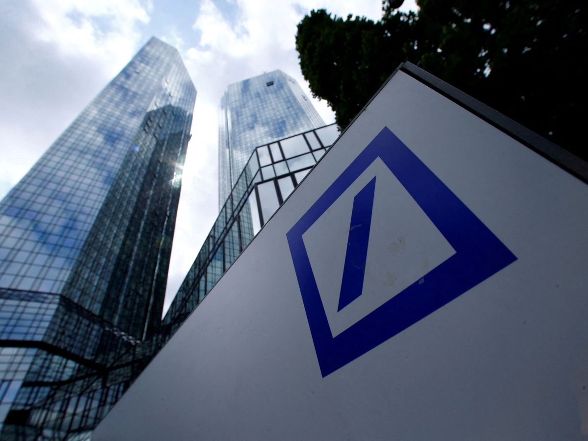 Foto: Logo de Deutsche Bank en su sede de Fráncfort. (Reuters/Ralph Orlowski)
