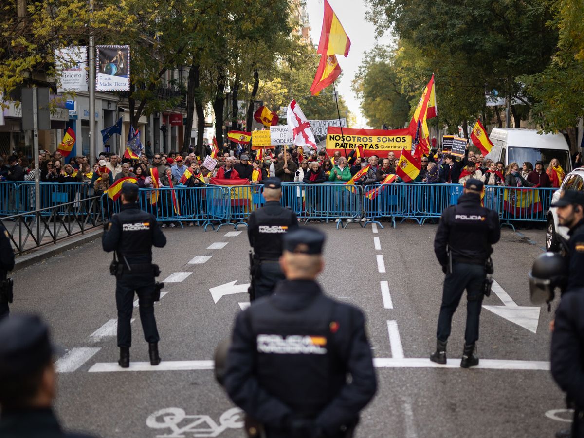 Foto: Protesta en Madrid. (Europa Press/Alejandro Martínez Vélez)