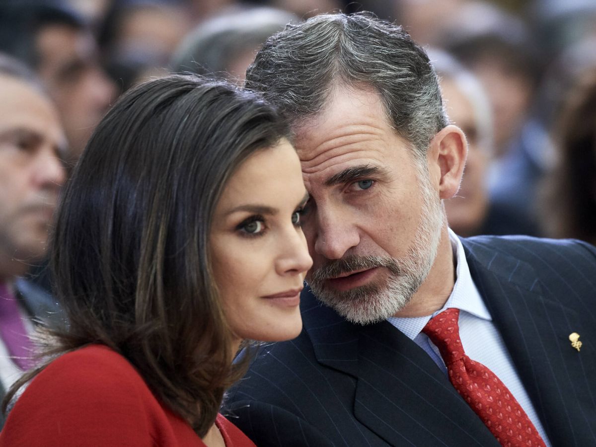 Foto: Doña Letizia y Felipe VI, en una imagen de archivo. (Getty/Carlos Álvarez)