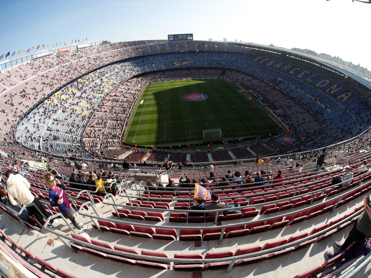Foto: Imagen del estadio Camp Nou del Barcelona. (EFE/Alejandro García)