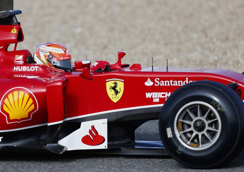 Foto: Kimi Raikkonen volvió a pilotar un Ferrari, más de cuatro años después.