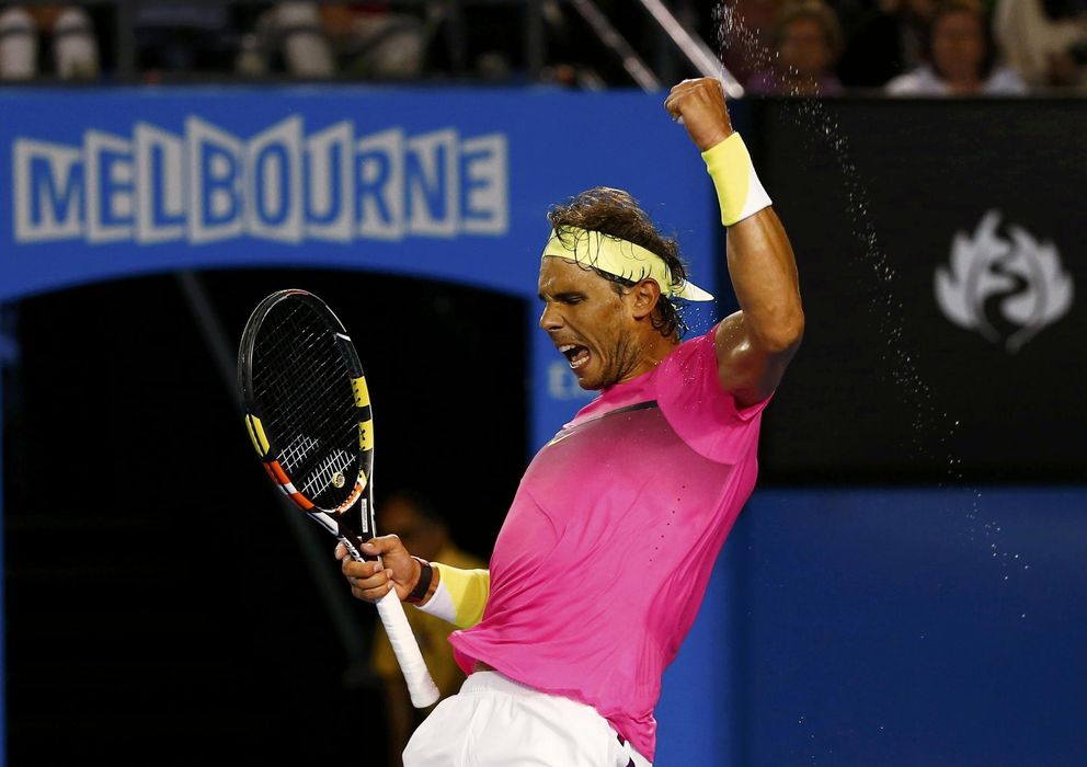 Foto: Rafa Nadal sacó su mejor versión ante Dudi Sela para meterse en los octavos de final del Open de Australia.