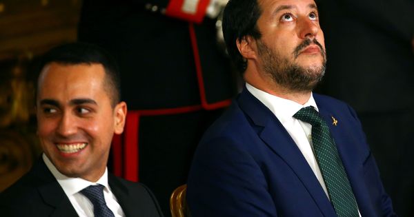 Foto: Salvini y Di Maio han sorprendido a todos con su golpe sobre la mesa (REUTERS)