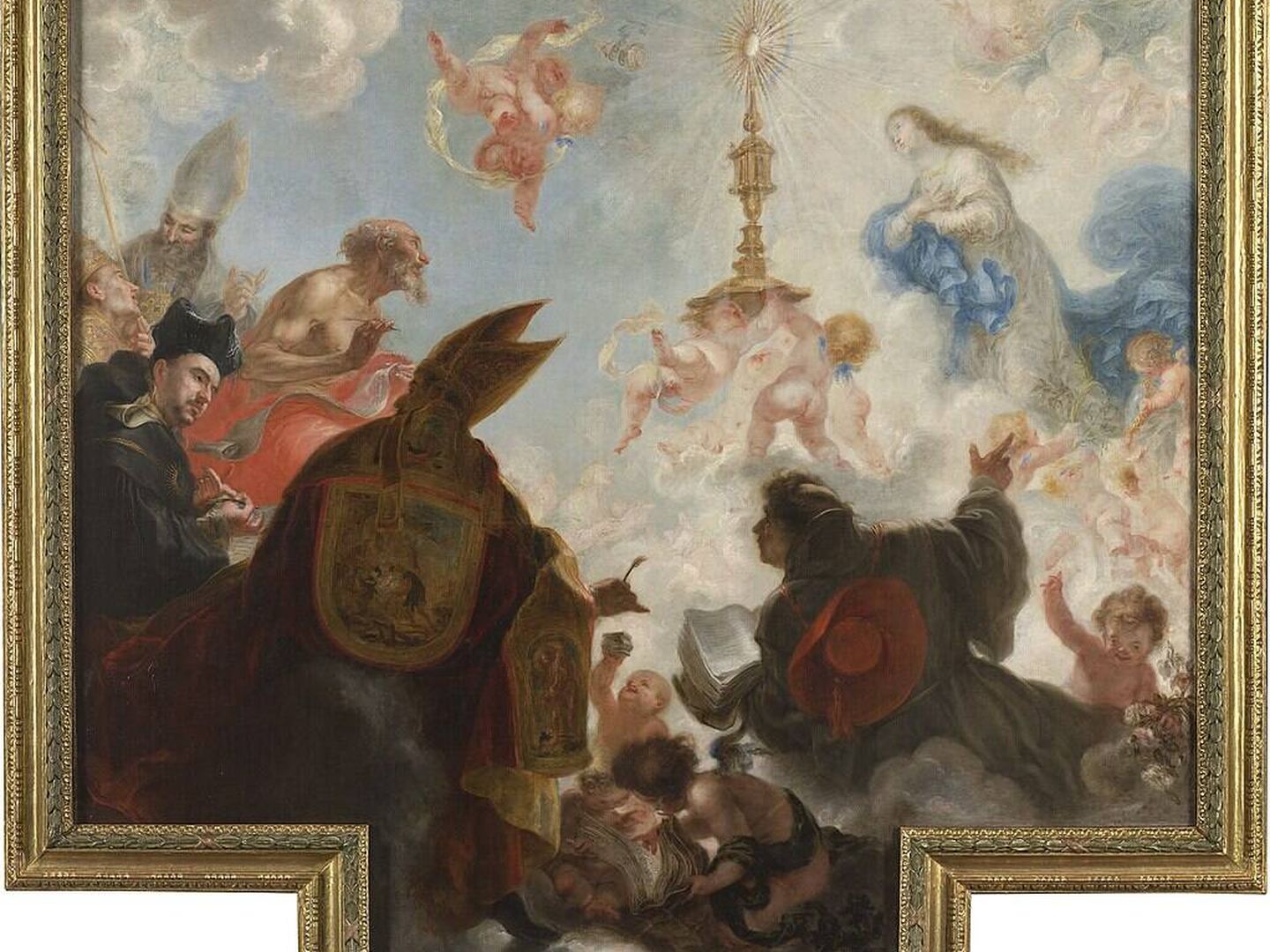 'Triunfo del sacramento', de Francisco de Herrera el Mozo.