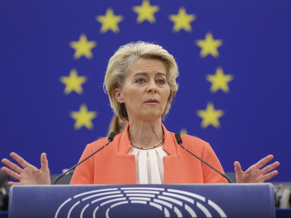 Foto: La presidenta de la Comisión Europea. (EFE/Julien Warnand)