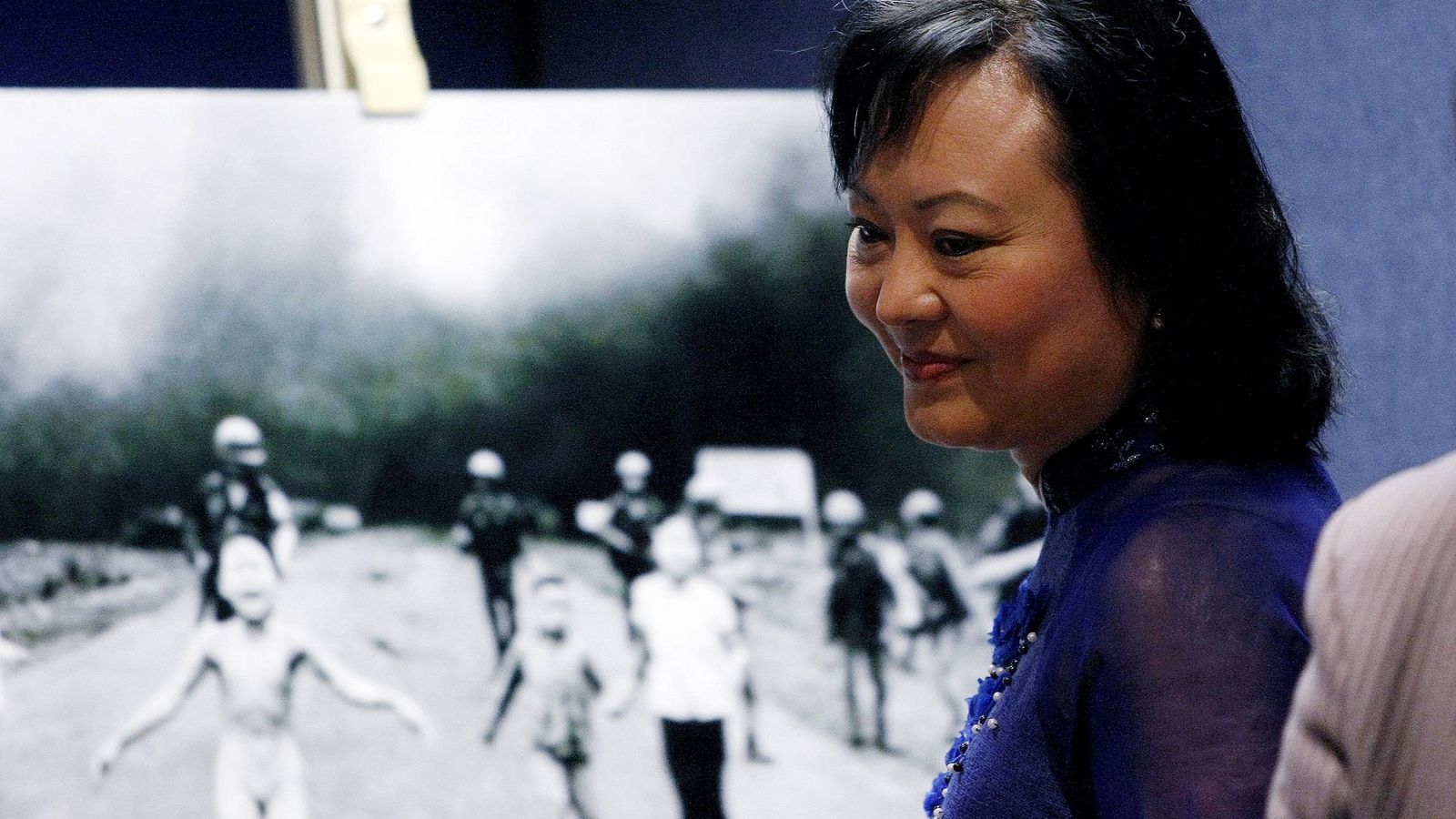 Foto: Kim Phuc, la niña vietnamita abrasada por napalm en 1972 (EFE)