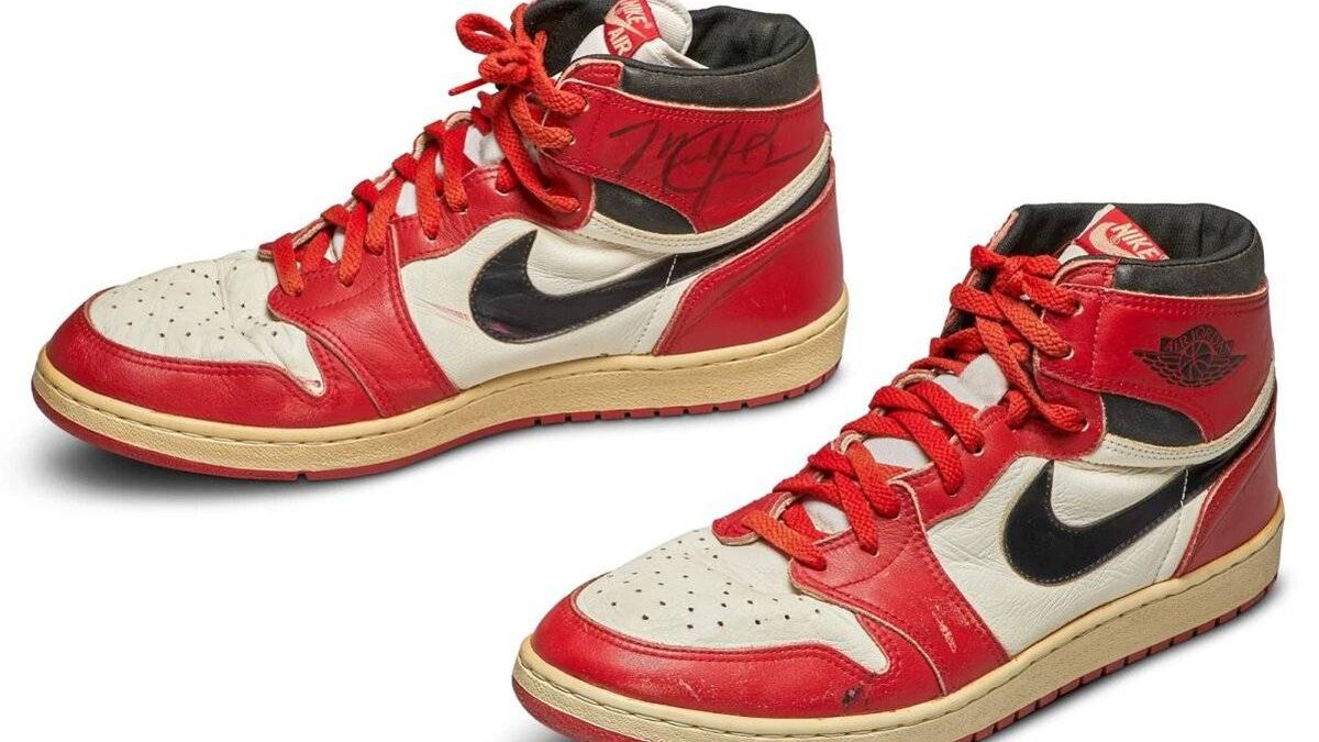 Unas Nike Air Jordan de récord una 518.000 euros