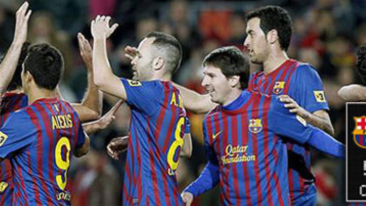 El Barcelona presenta sus credenciales para el Clásico con una goleada ante un flojo Levante