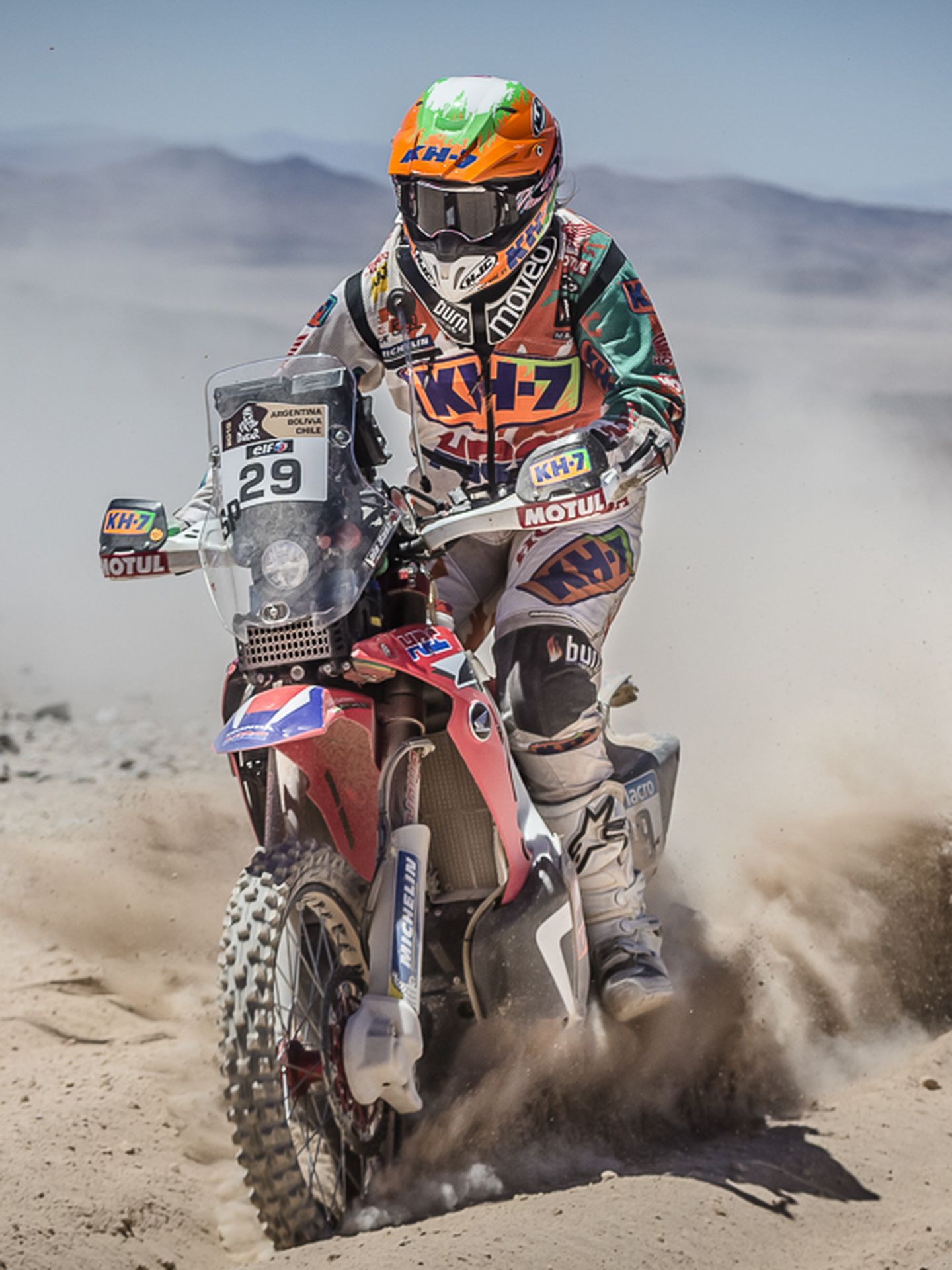 Laia Sanz, durante la última edición del Rally Dakar (Vanitatis)