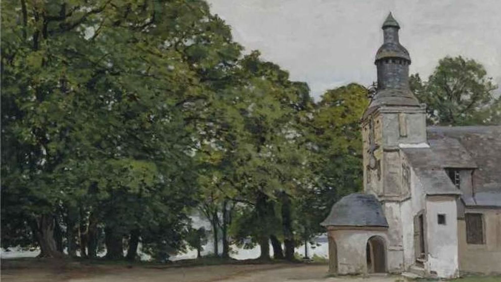 Foto: 'La châpelle de Notre-Dame de Grâce, Honfleur', de Monet