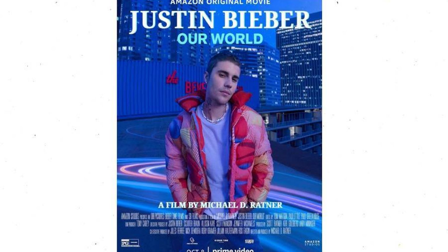 Cartel de 'Justin Bieber: Our World'