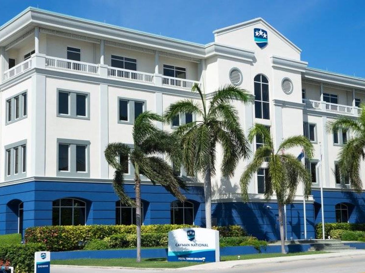 Foto: Sede del Banco Nacional de las Islas Caimán