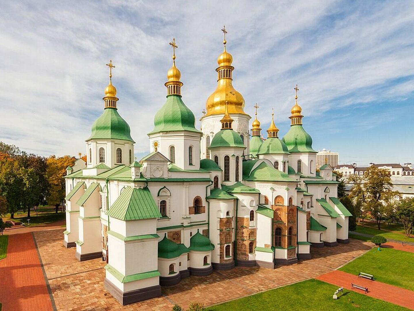 Catedral de Santa Sofía, en Kiev. (Creative Commons) 