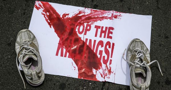Foto: Protesta por los asesinatos ordenados por el Gobierno de Filipinas | EFE