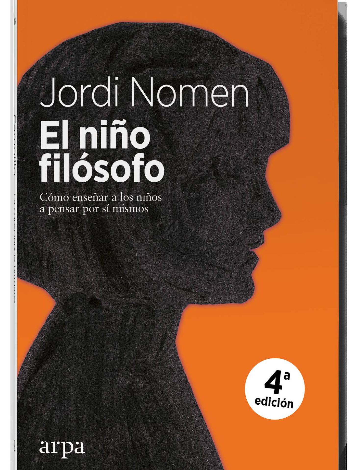 Imagen cedida del primer libro de la trilogía 'El niño filósofo' de Jordi Nomen