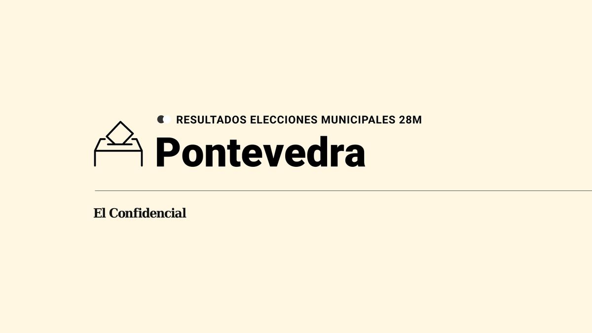 Ganador en directo y resultados en Pontevedra en las elecciones municipales del 28M de 2023