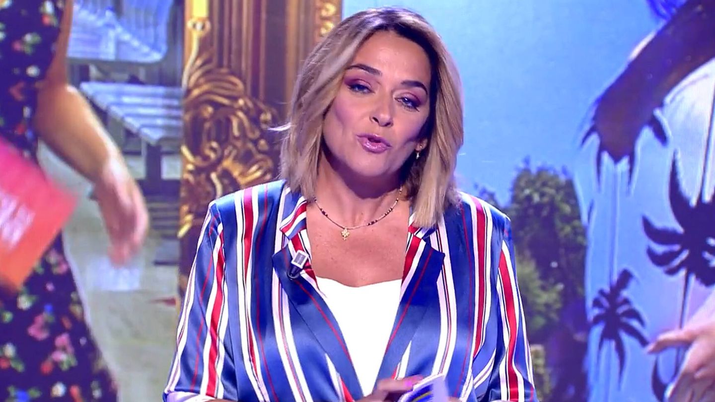 La presentadora Toñi Moreno. (Mediaset)