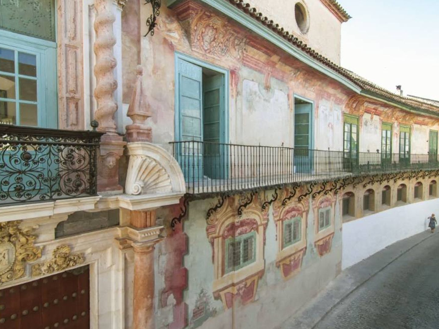 El Palacio de Peñaflor, ya restaurado. (Cortesía Lista Roja de Patrimonio)