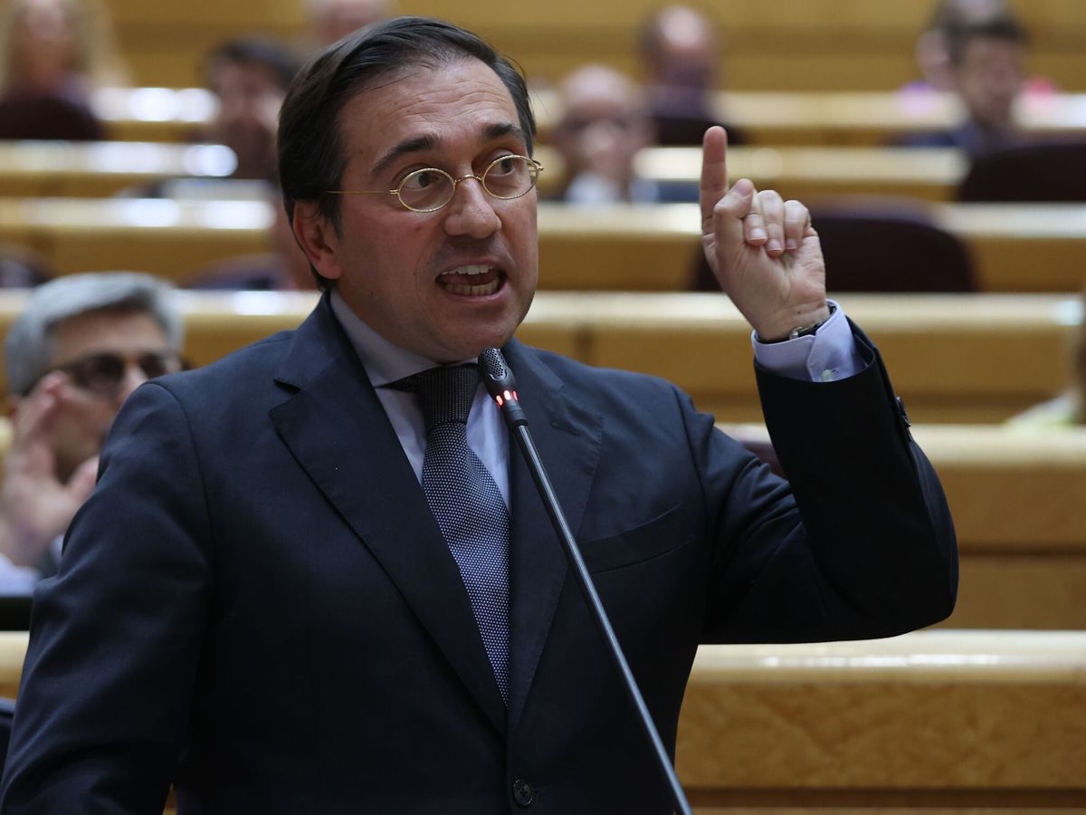 Foto: El ministro de Asuntos Exteriores, Unión Europea y Cooperación, José Manuel Albares. (EFE/Kiko Huesca)