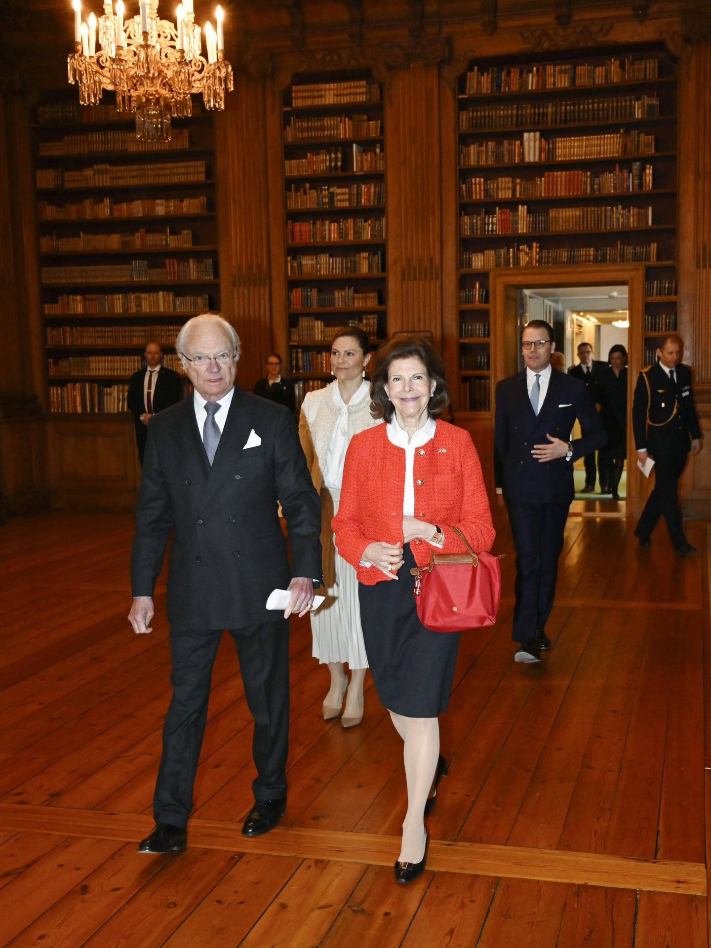 Los reyes Carlos Gustavo y Silvia. (Cordon Press)