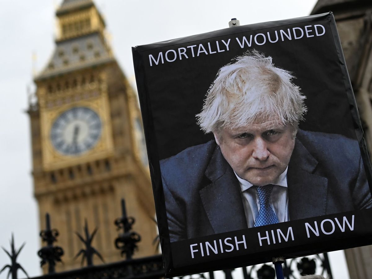 Foto: ¿Cómo elige el Partido Conservador al sucesor de Boris Johnson como primer ministro? (EFE/Andy Rain)