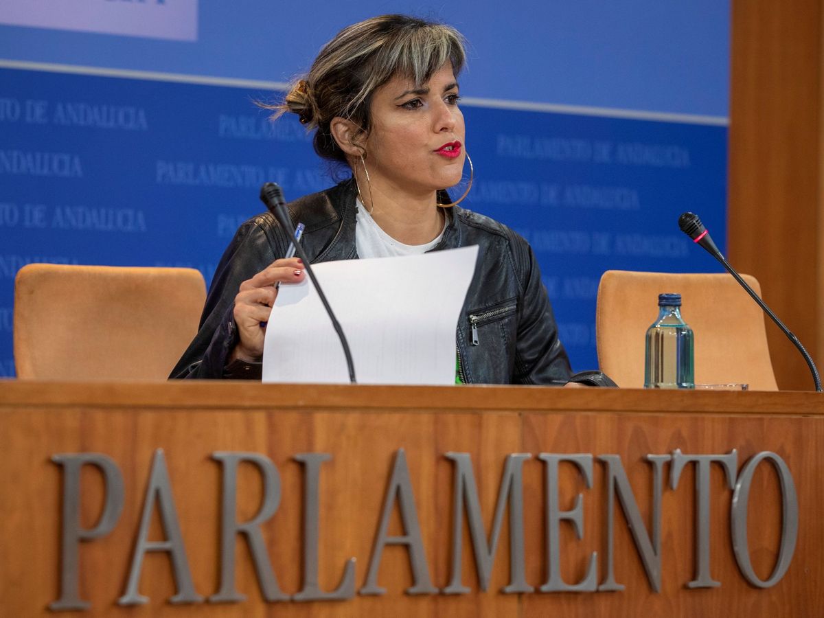 Foto: La líder andaluza de Anticapitalistas, Teresa Rodríguez. (EFE/Muñoz)