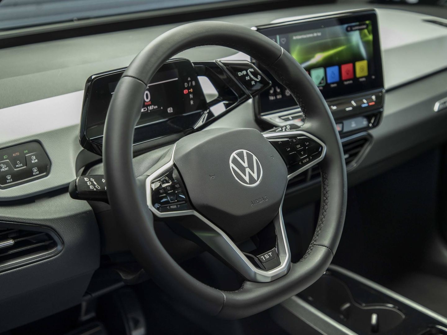 Estilo minimalista en el interior del Volkswagen ID.3 