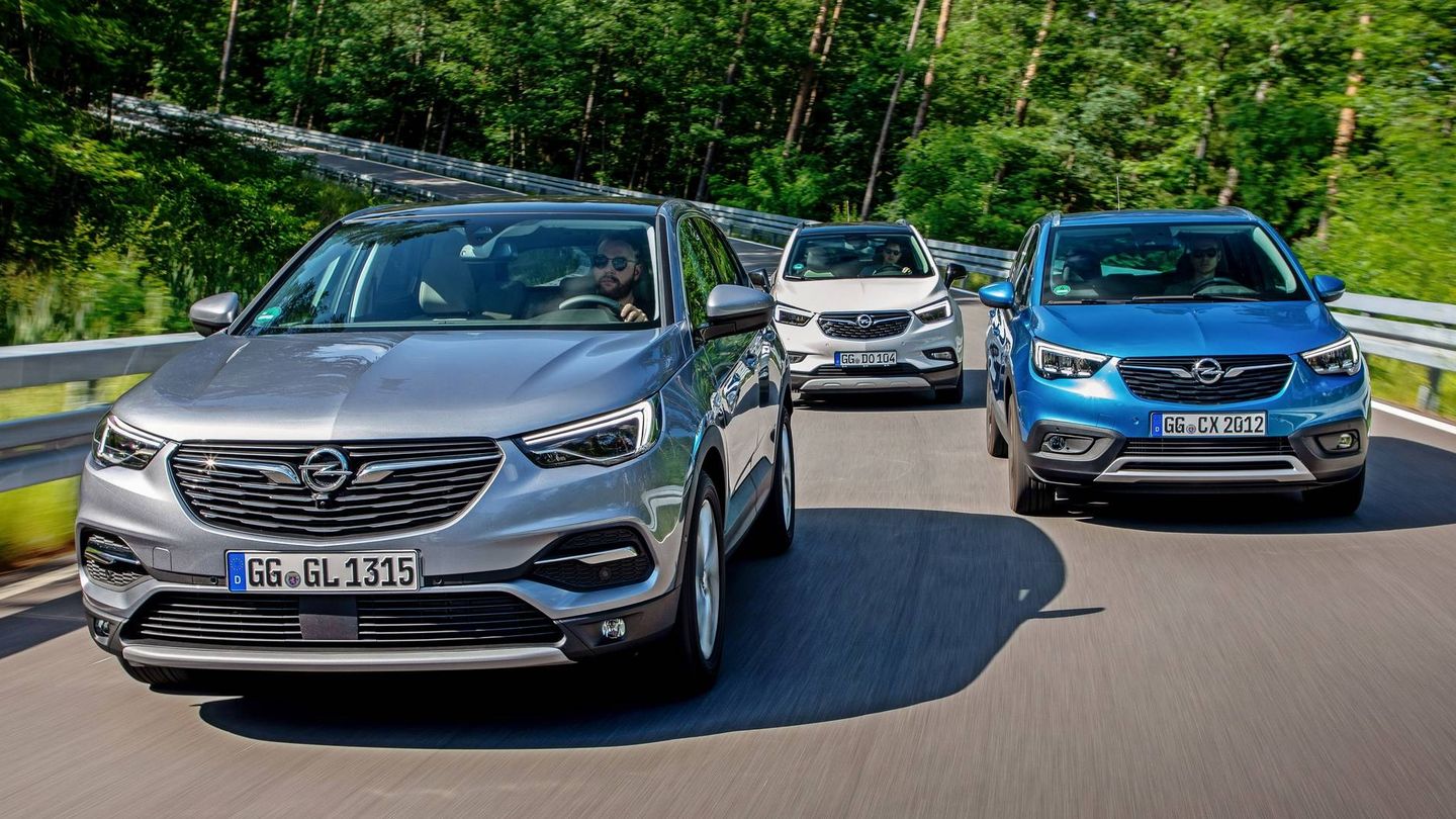 Al volante de las nuevas versiones de Opel.