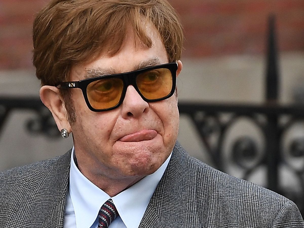 Foto: Elton John, uno de los artistas que han rechazado participar en el concierto por la coronación de Carlos III (EFE/EPA/ANDY RAIN)