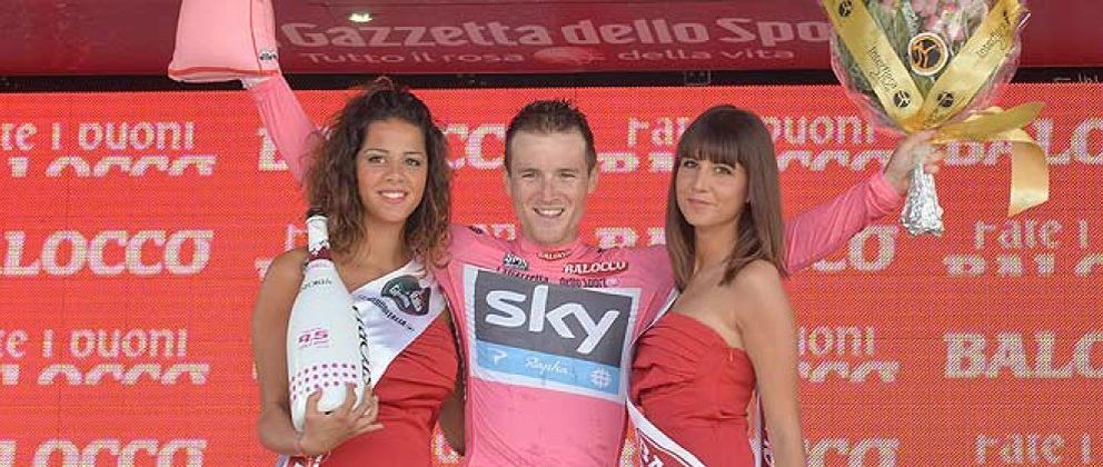 Foto: El Team Sky voló en el Giro y colocó a Puccio de líder en lugar de Wiggins