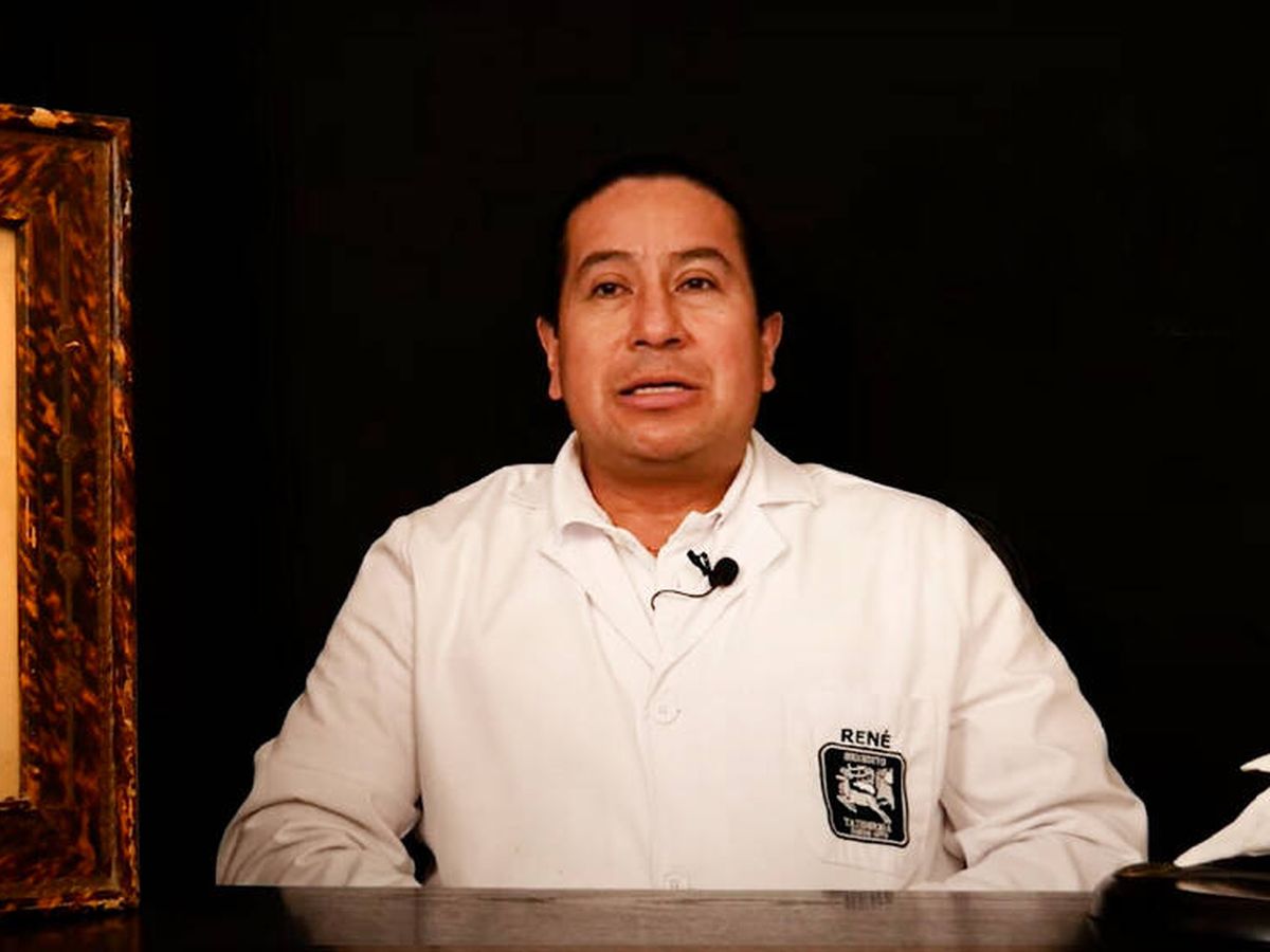 Foto: Walter René Soto Galán, durante la grabación de un vídeo. (YouTube)