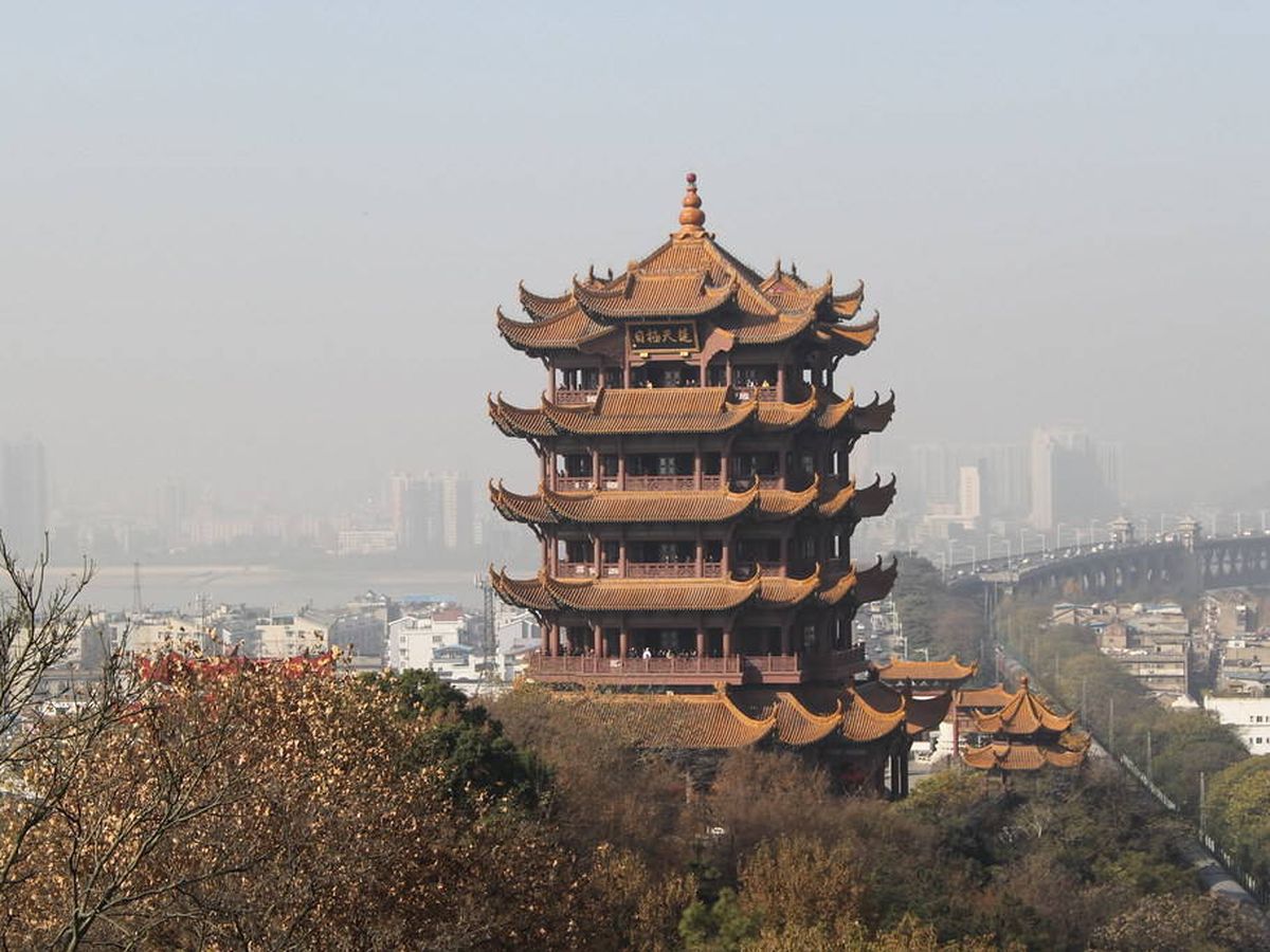 Foto: La Torre de la Grulla Amarilla, el edificio más reconocible de Wuhan. (CC/Flickr)