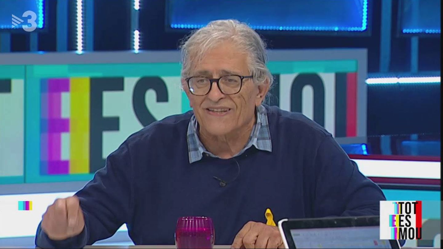 Ramón Cotarelo, en 'Tot es mou'. (TV3).