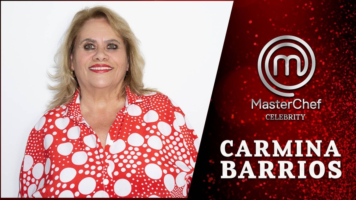 Carmina Barrios, concursante de 'MasterChef Celebrity'. (TVE)