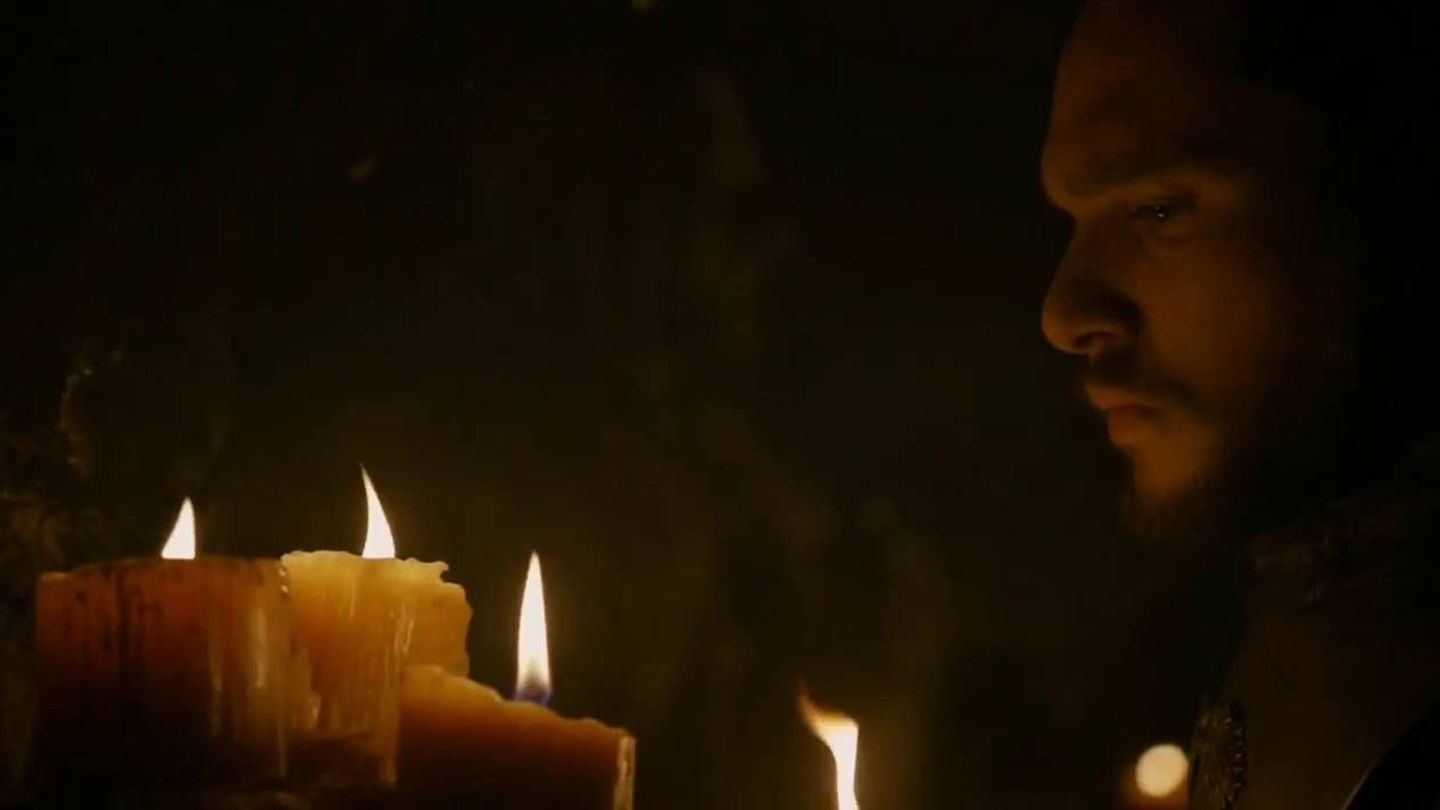Jon Snow en las criptas de los Stark. (HBO)