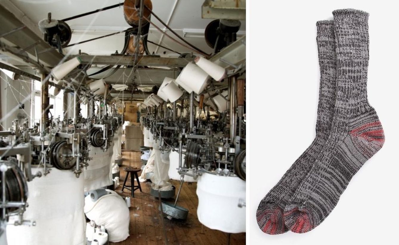 En Merz b. Schwanen continúan fabricando calcetines de forma artesanal