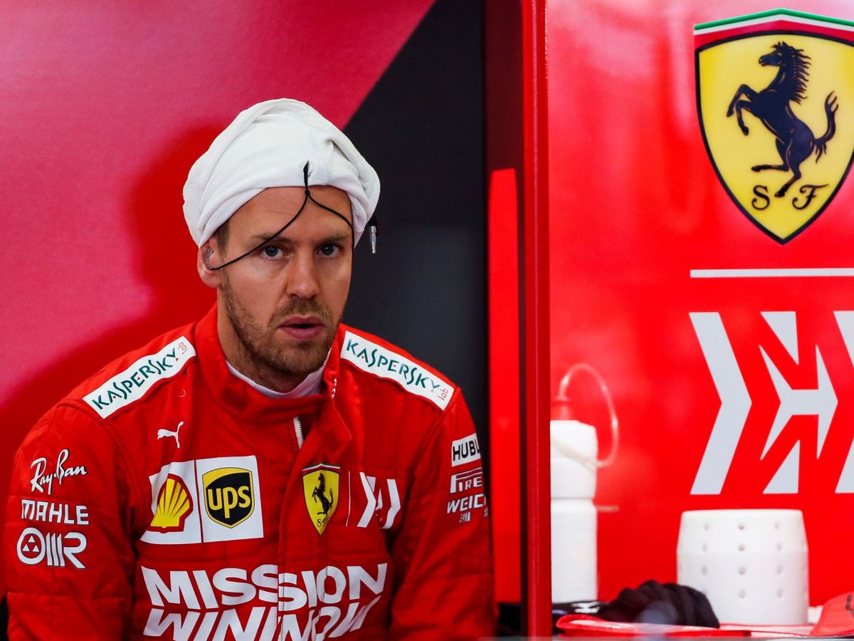 Foto: Sebastian Vettel vuelve a estar en entredicho como líder de Ferrari. (EFE)