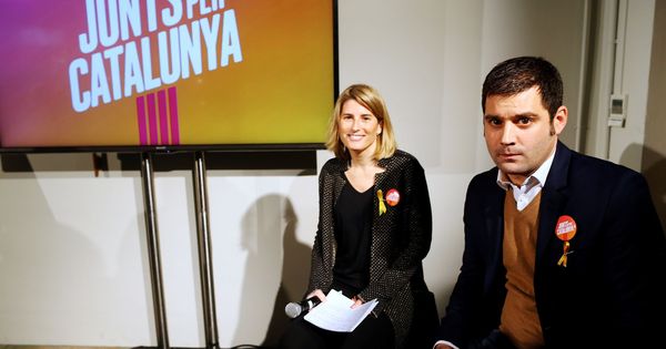 Foto:  La directora de campaña de Junts per Catalunya, Elsa Artadi. (EFE)