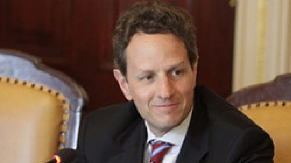 Foto: Geithner insta al Congreso de EEUU a aprobar medidas de ayuda a las pymes