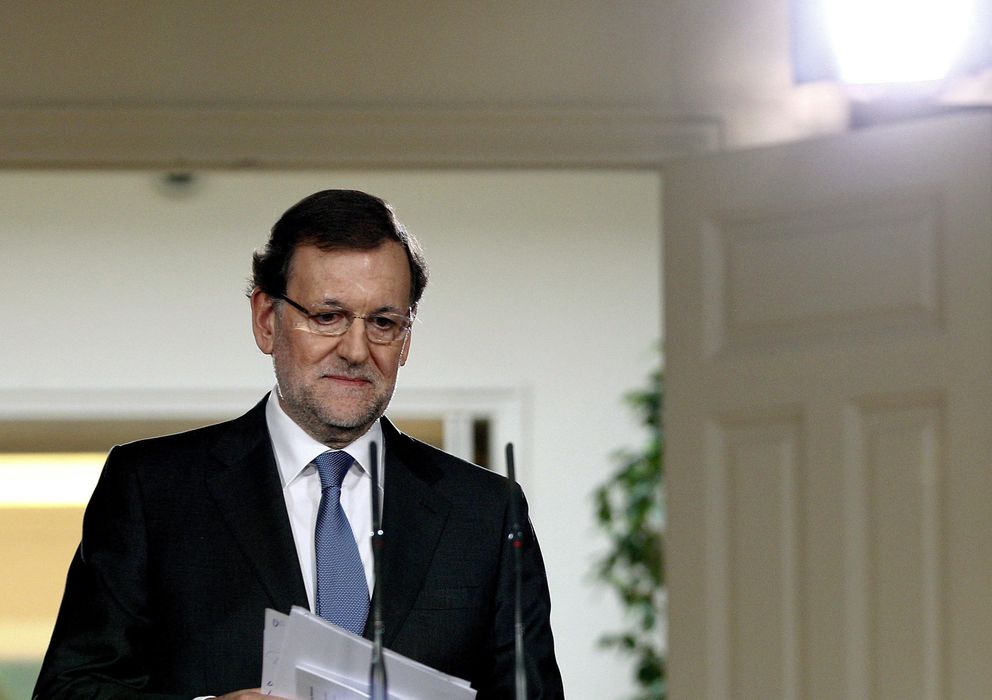 Foto: Mariano Rajoy hace balance político y económico de 2013. (EFE)
