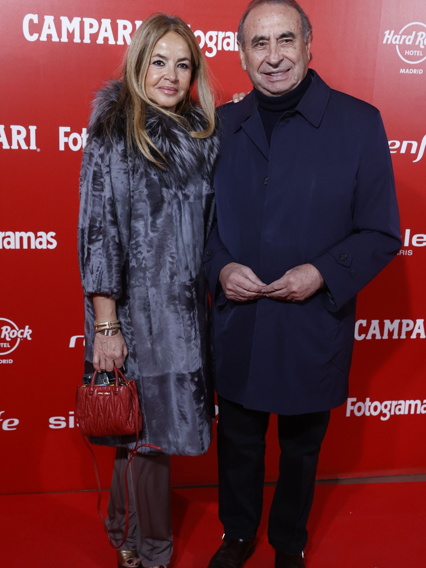 Pedro Trapote y su esposa, Begoña García-Vaquero, en los Premios Fotogramas de Plata 2021. (EFE/Juanjo Martín) 