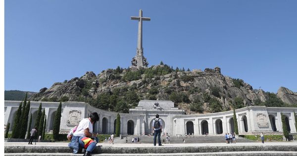 Foto: El Valle de los Caídos, donde se encuentran los restos de Francisco Franco. (EFE)