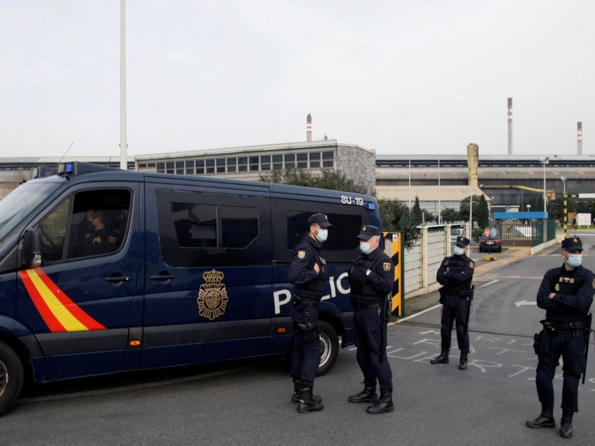 Foto: Los arrestados actuaban de madrugada en la zona centro de Málaga. (Policía Nacional)